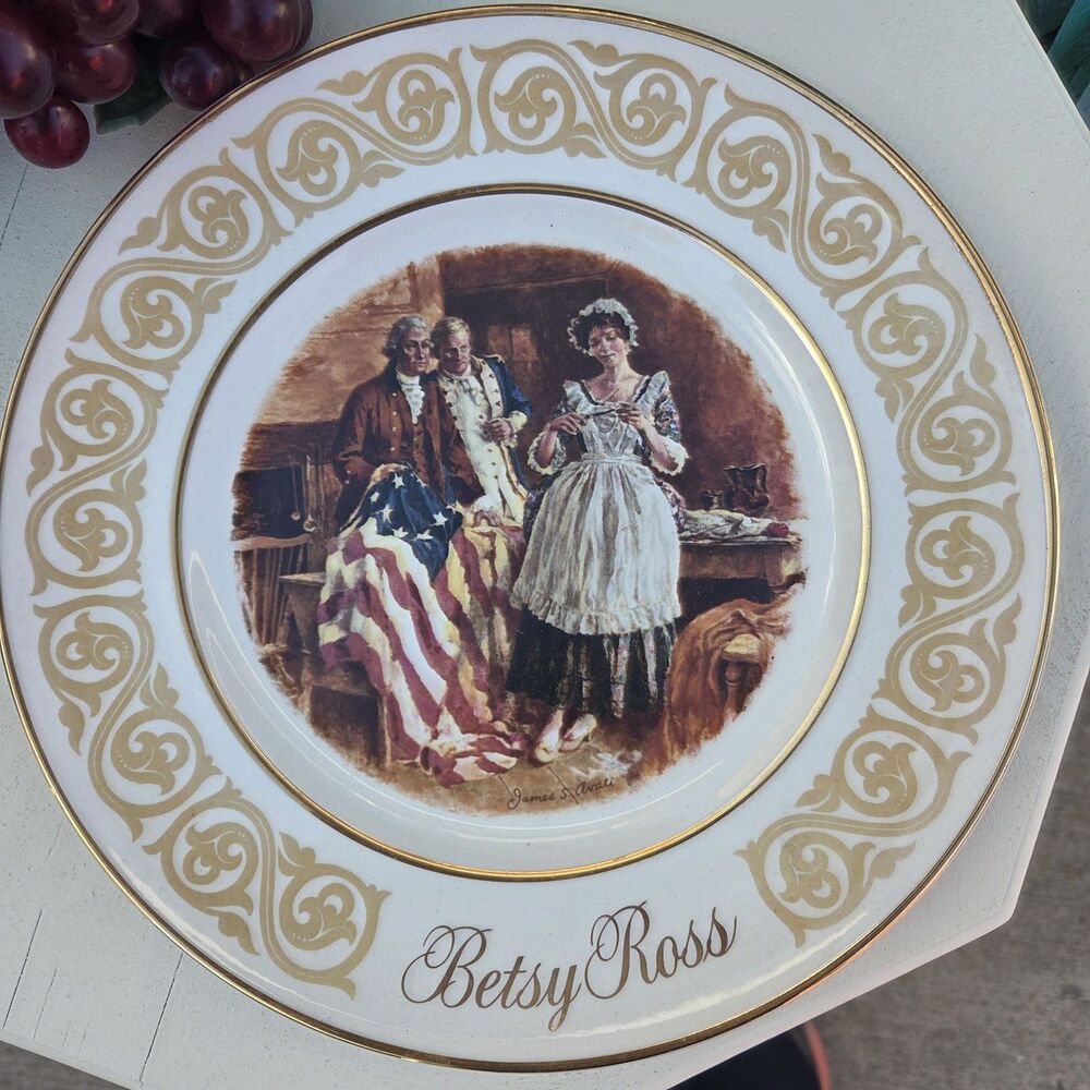 9 In Avon โ Betsy Rossโ Plate